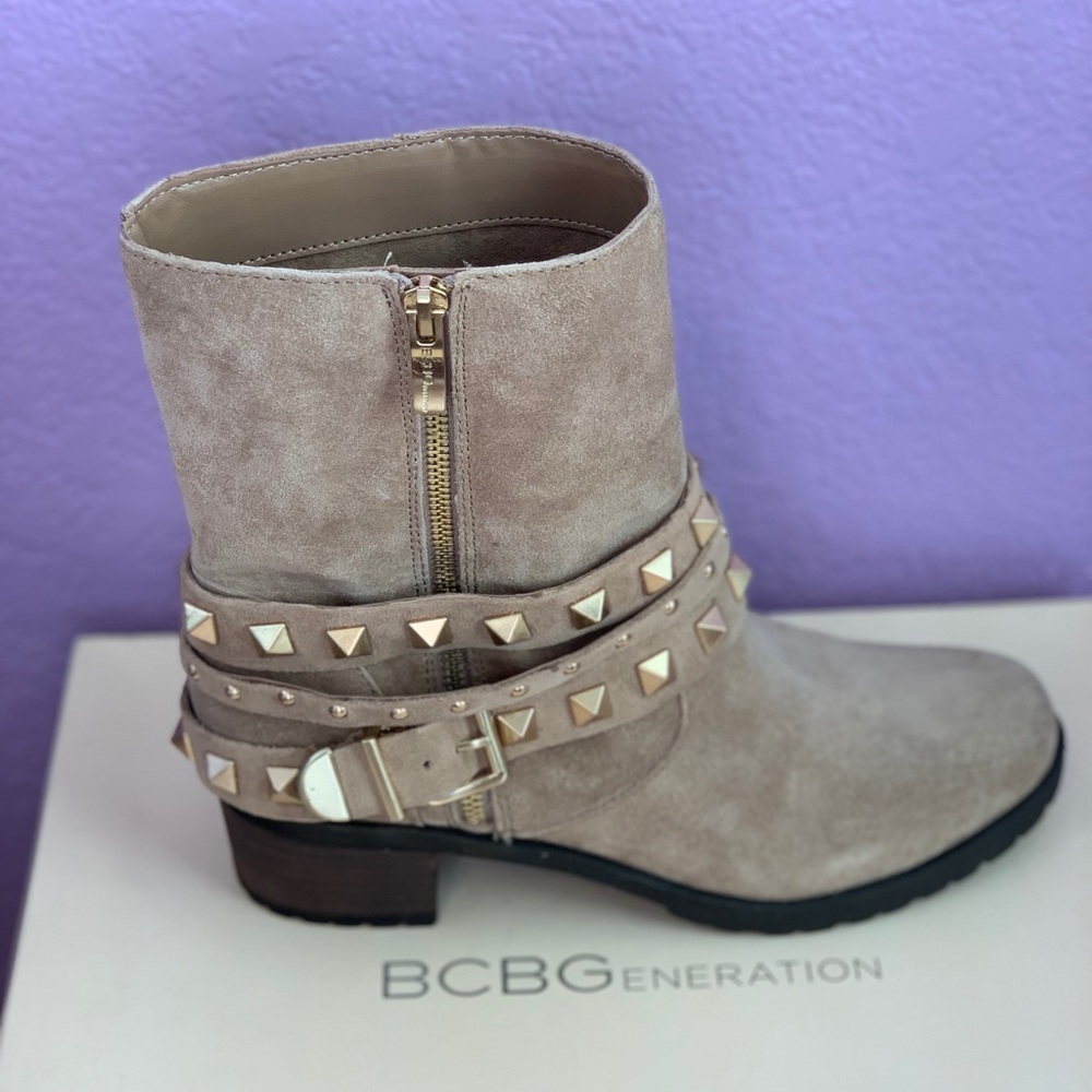 BCBGeneration Tan Ankle Boots